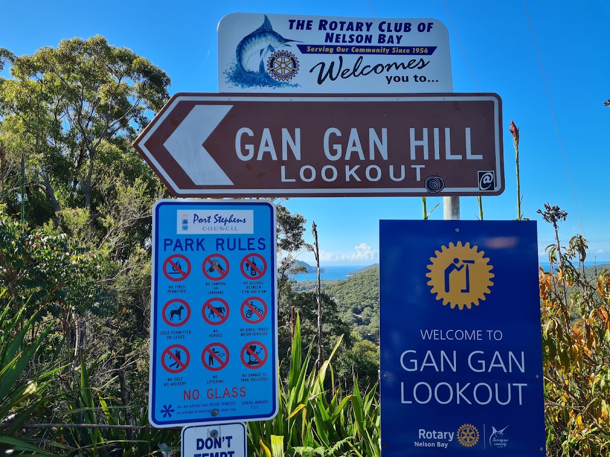 Gan Gan Hill lookout
