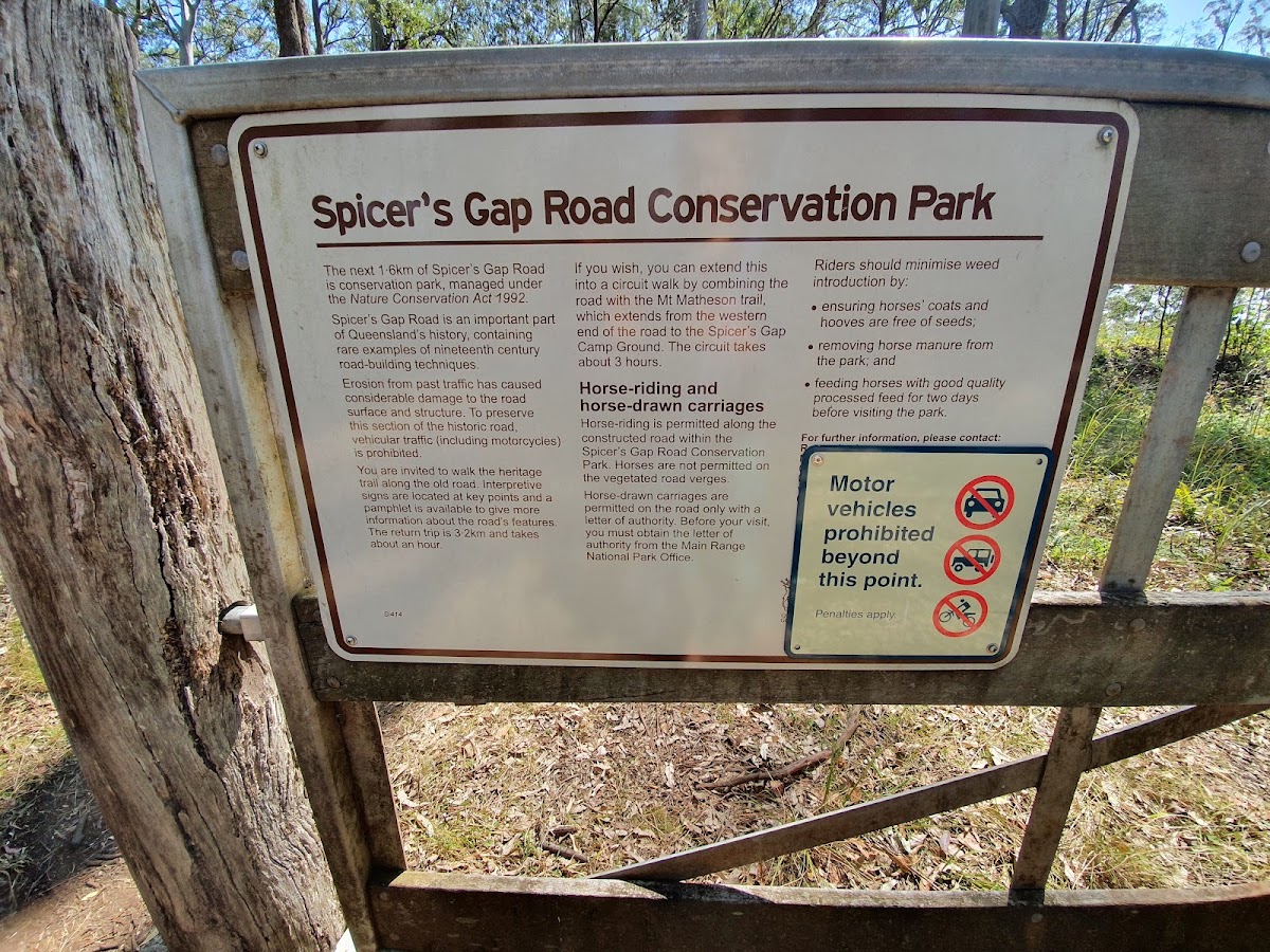 Spicers Gap Road Conservation Park