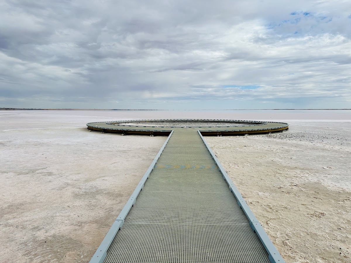 Lake Tyrrell Viewing Platform