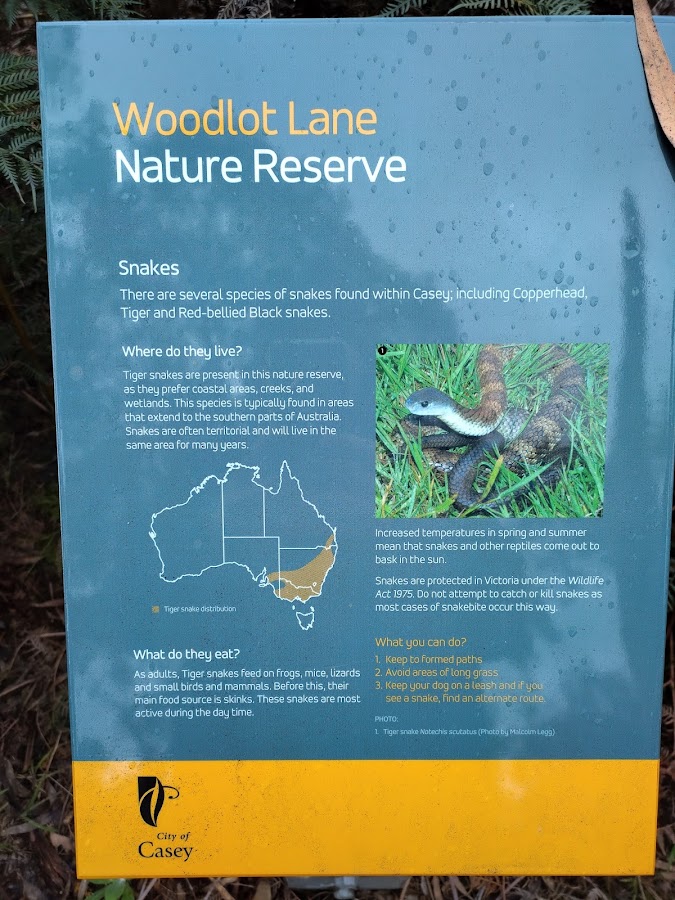 Woodlot Lane Nature Reserve lookout