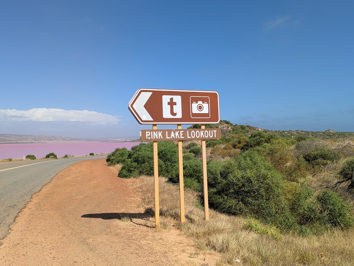 Pink Lake Lookout