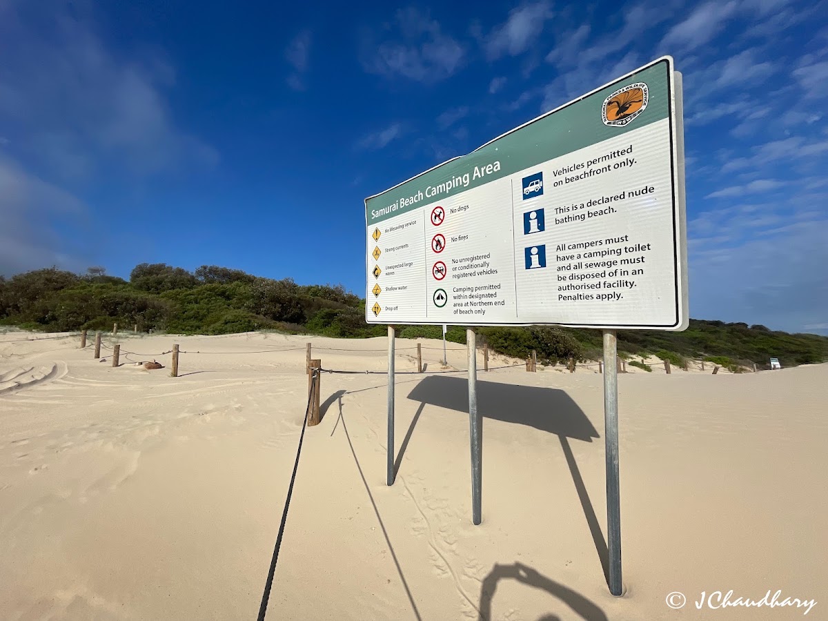 Samurai Beach Camp Ground