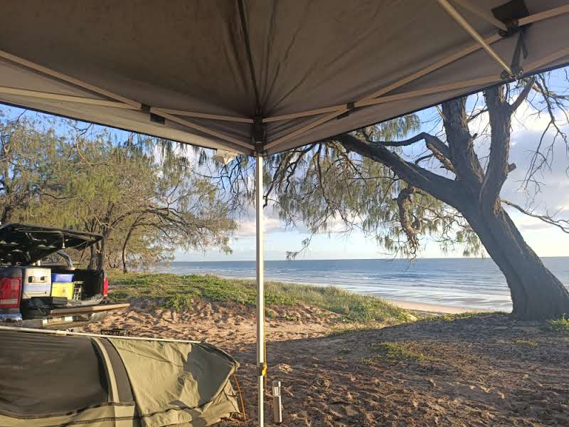 Kinkuna Beach Camping Area- Southern Boundary