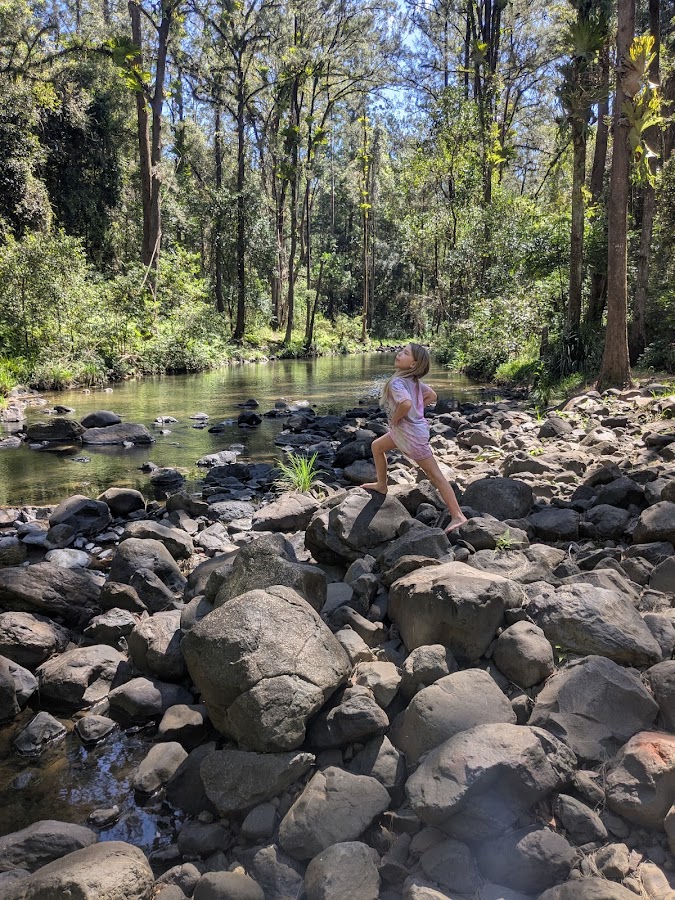 Leaning Rock Falls