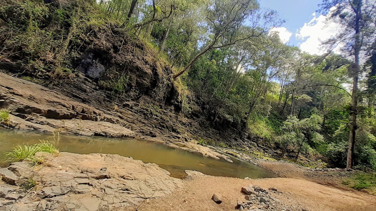 Leaning Rock Falls
