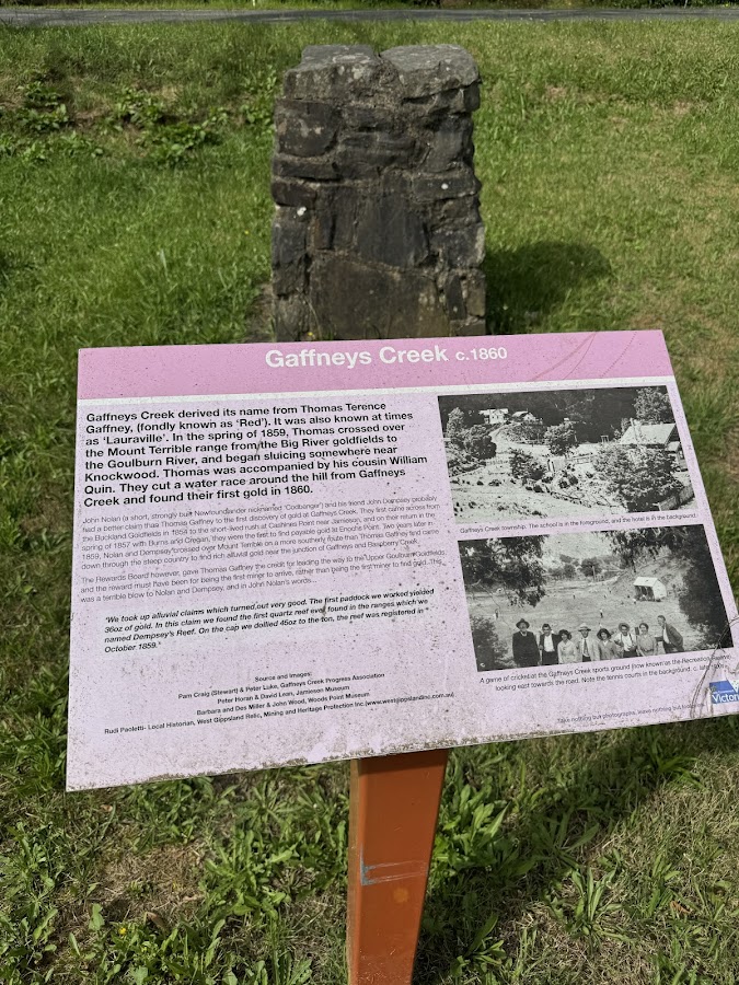 Gaffneys Creek Reserve
