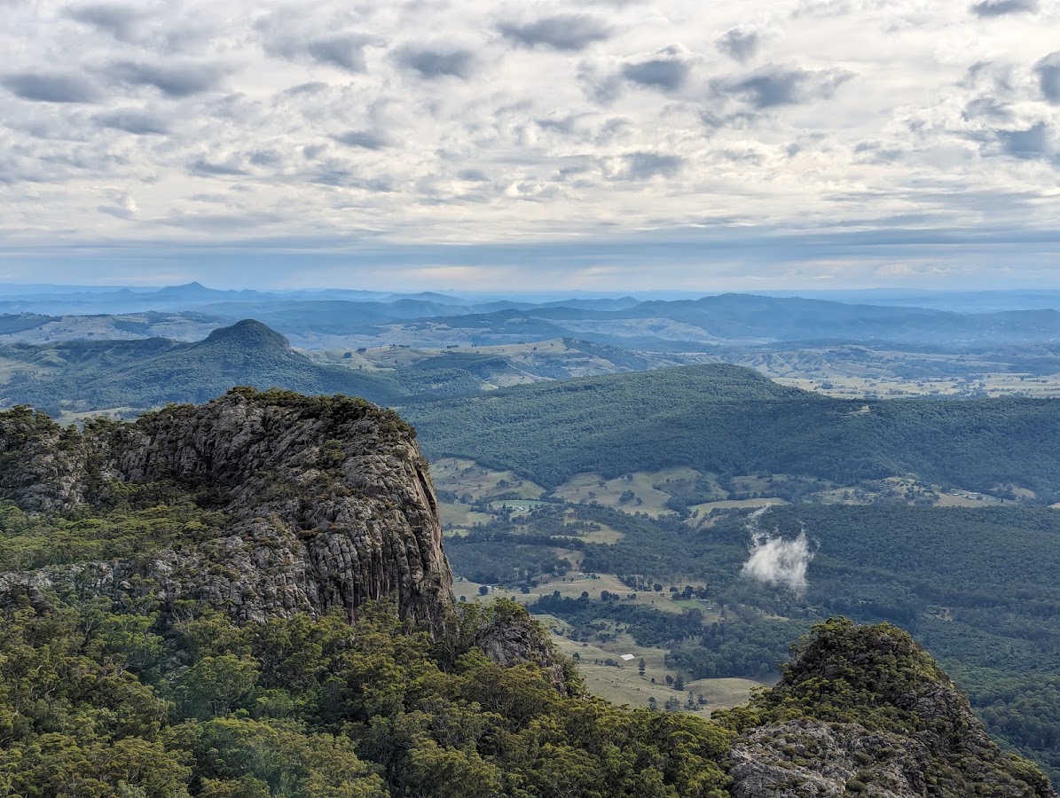 Mount Marroon towards mount Barney