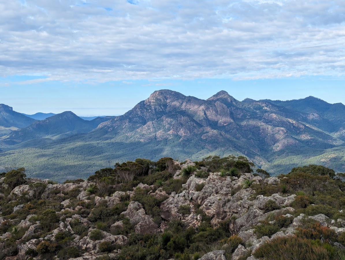 Mount Marroon towards mount Barney