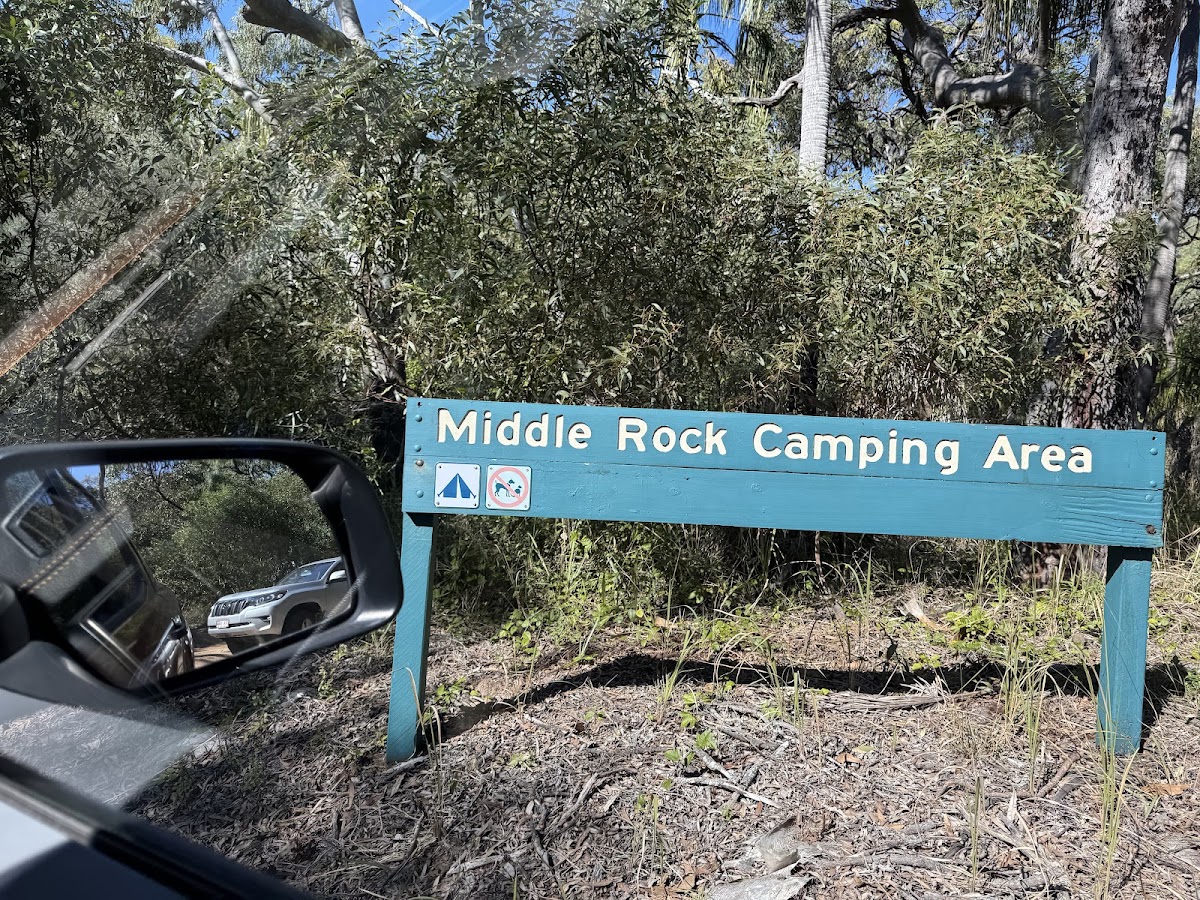 Middle Rock Camping Area